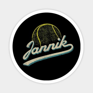 Jannik Sinner - Tennis Ball Magnet